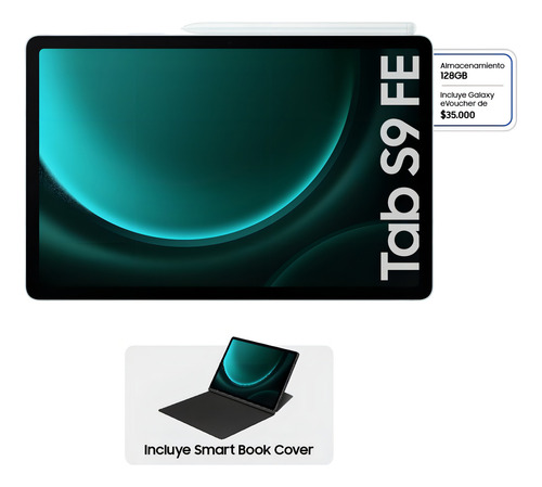 Samsung Galaxy Tab S9 FE 128GB – Potência, Estilo e Versatilidade em um Só Dispositivo! Excelente - Grade A