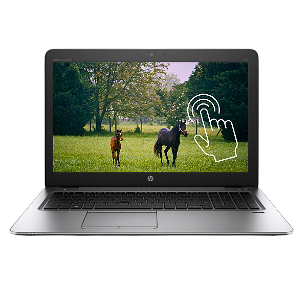 NOTEBOOK USADO HP EliteBook 850 G4 | Core i5-7300U | 8GB RAM | SSD 256GB | Tela Full HD Touch | Windows Pro - GRADE B