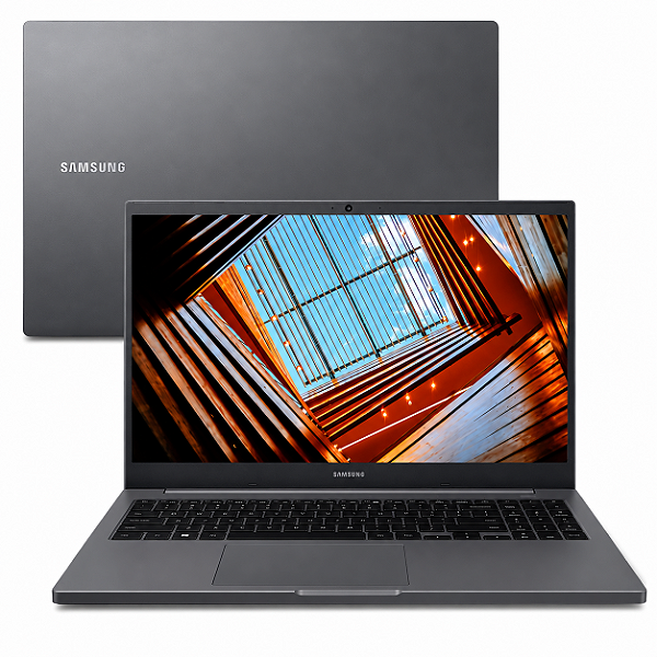 NOTEBOOK SEMINOVO COM GARANTIA | Samsung Book NP550XDA | Intel Celeron 6305 | 4GB DDR4 | SSD 120GB | Tela 15.6" Full HD | Windows 11 - Grade B