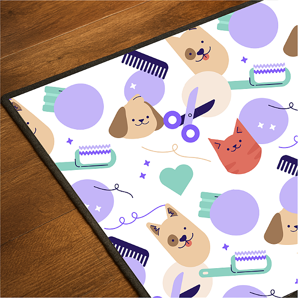 TAPETE LAVÁVEL PREMIUM - BANHO E TOSA