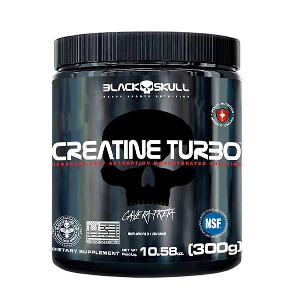 Creatine Turbo (300g) - Black Skull
