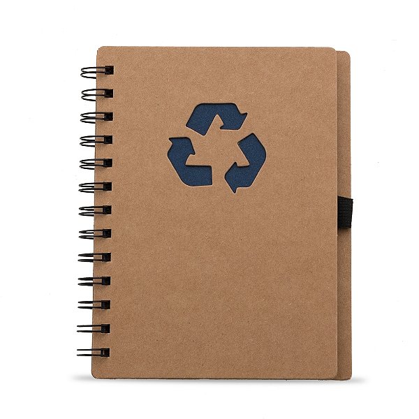 Bloco com Símbolo Reciclável Sem Caneta