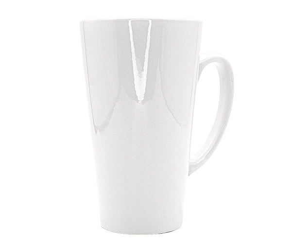 Caneca de Porcelana Cônica 450ml
