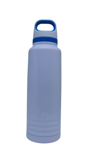 Garrafa Térmica c/ Alça azul - 600ml