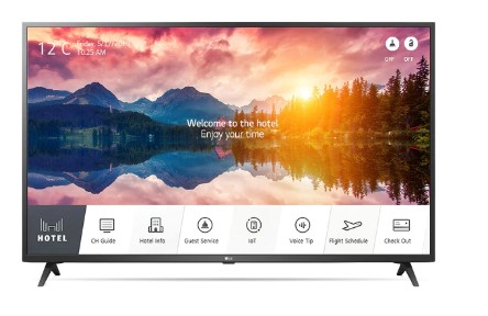 LG Hotel TV Pro: Centric Smart 55’’ 4K, UHD, HDR10 PRO, WI-FI, BLUETOOTH, WEBOS 5.0