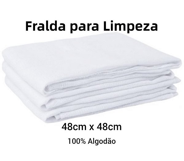 FRALDA PARA LIMPEZA 48X48CM ITM-2215
