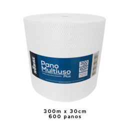 PANO MULTIUSO  ROLO 30CM X 300M PICOTADO  GOE-27202