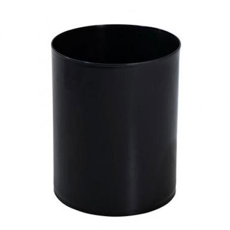 CESTO DE LIXO 14L PLASTICO PRETO  T-0705PR