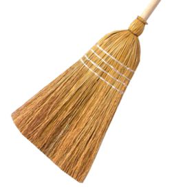 VASSOURA DE PALHA COLONIAL REFORÇADA D-140