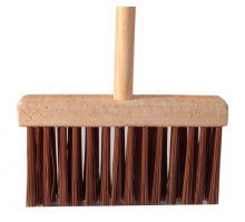 VASSOURA DE NYLON 26CM (GARI) C/ CABO RETO D-025