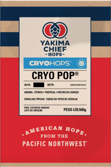 LUPULO CRYO POP® Original Blend CRYO HOPS® YCH EM PELLET T-90