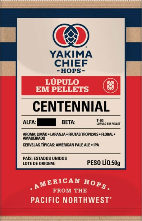 LUPULO CENTENNIAL YCH EM PELLET T-90