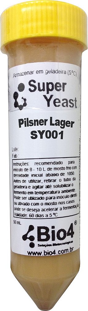 BIO4  - Larger Yeast  - Pilsner Lager