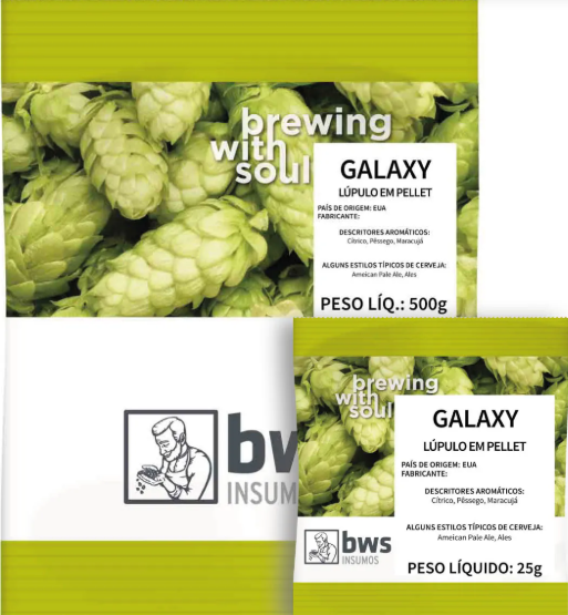 LUPULO GALAXY EM PELLET T-90 | BWS