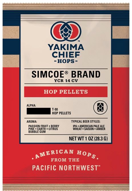 LUPULO SIMCOE® YCH EM PELLET T-90