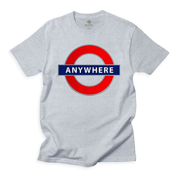 Camiseta Punk Cool Tees Londres Underground