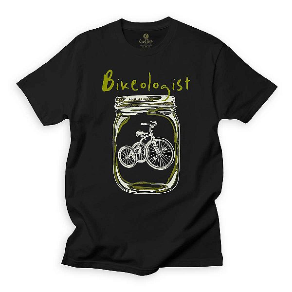 Camiseta Bike Cool Tees Ciclista Bicicleta Ecologia Bikeologist Diferente