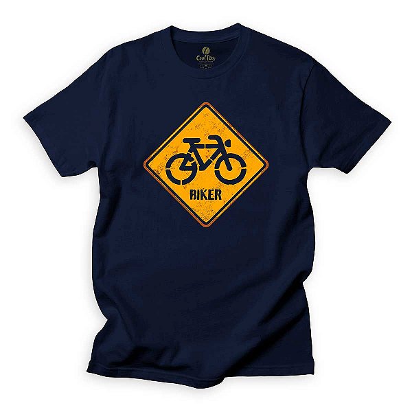 Camiseta Bike Cool Tees Ciclista Bicicleta Biker Signal Diferente