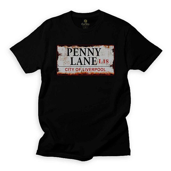 Camiseta Rock Cool Tees Musica Penny Lane Londres Diferente