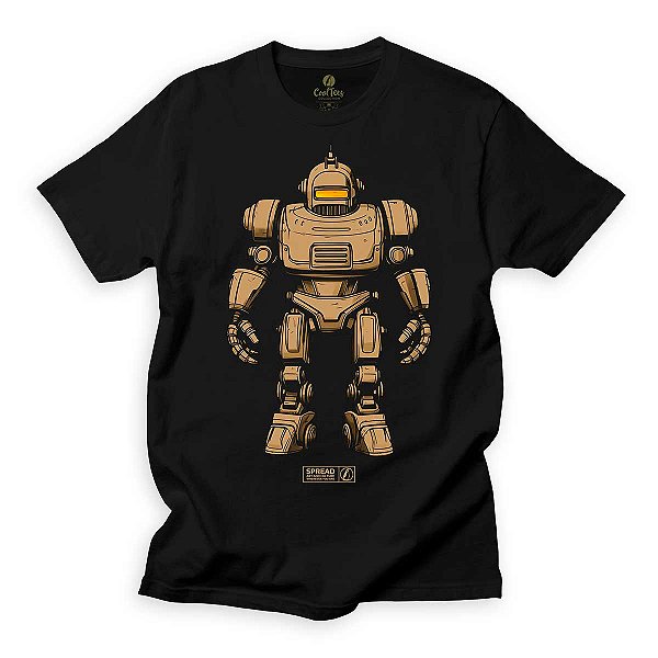 Camiseta Geek Cool Tees Series Robo Estilo Sheldon II