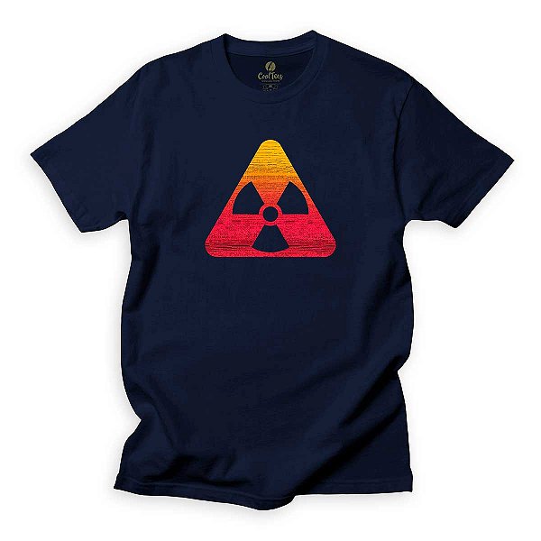Camiseta Geek Cool Tees Series Simbolo Radioativo