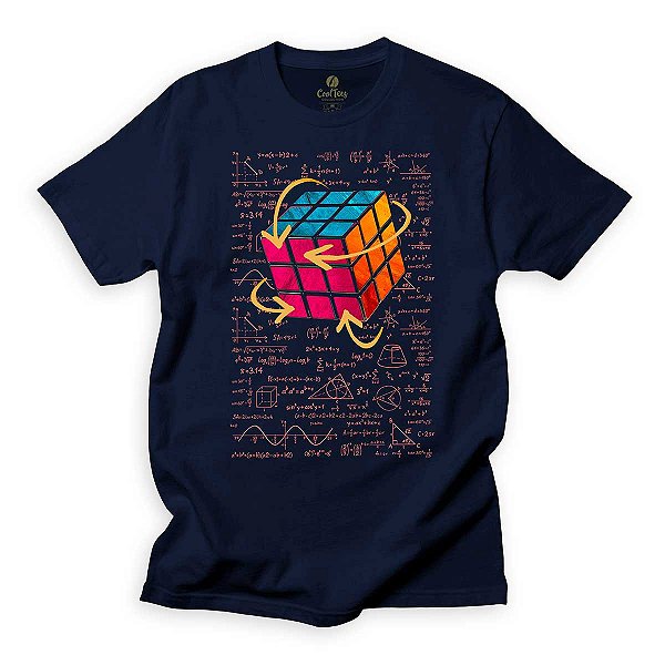 Camiseta Geek Cool Tees Series Cubo Formula