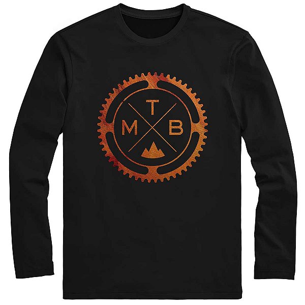 Camiseta Manga Longa Ciclista Cool Tees Cross Mountan Bike