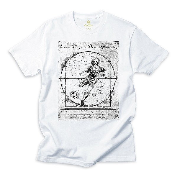 Camiseta Futebol Cool Tees Jogador Da Vinci