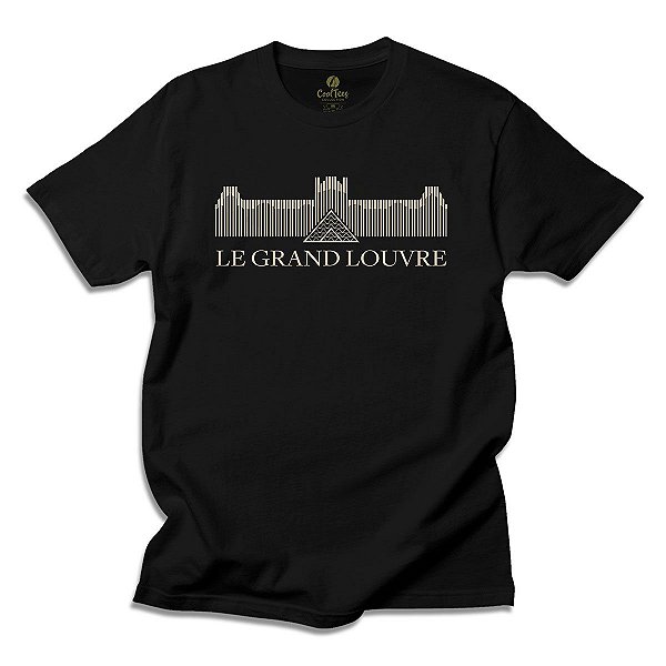 Camiseta Arte e Cultura Cool Tees Museu do Louvre