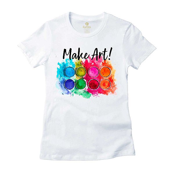 Camiseta Feminina Cool Tees Alma de Artista