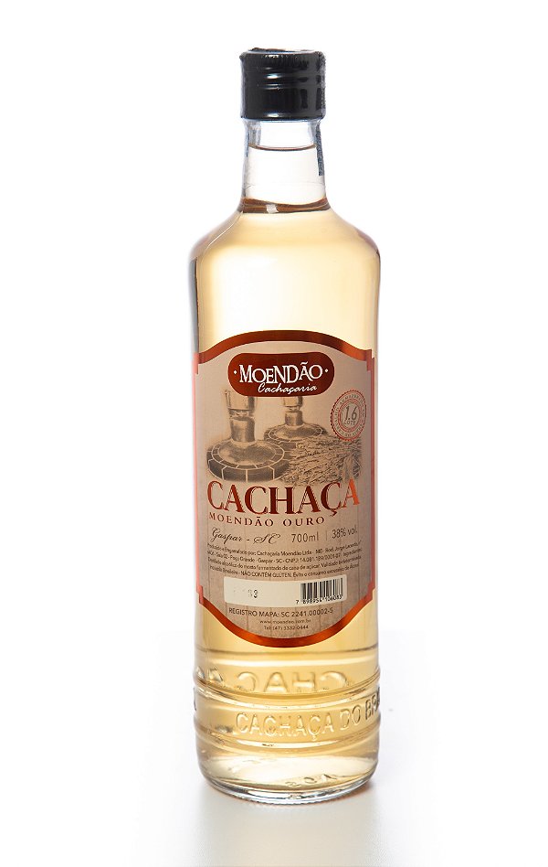 Cachaça Artesanal Moendão Ouro 1.6 Anos