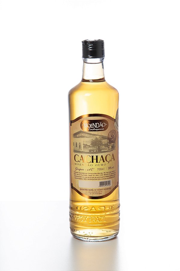 Cachaça Artesanal Moendão Ouro 4.6 Anos