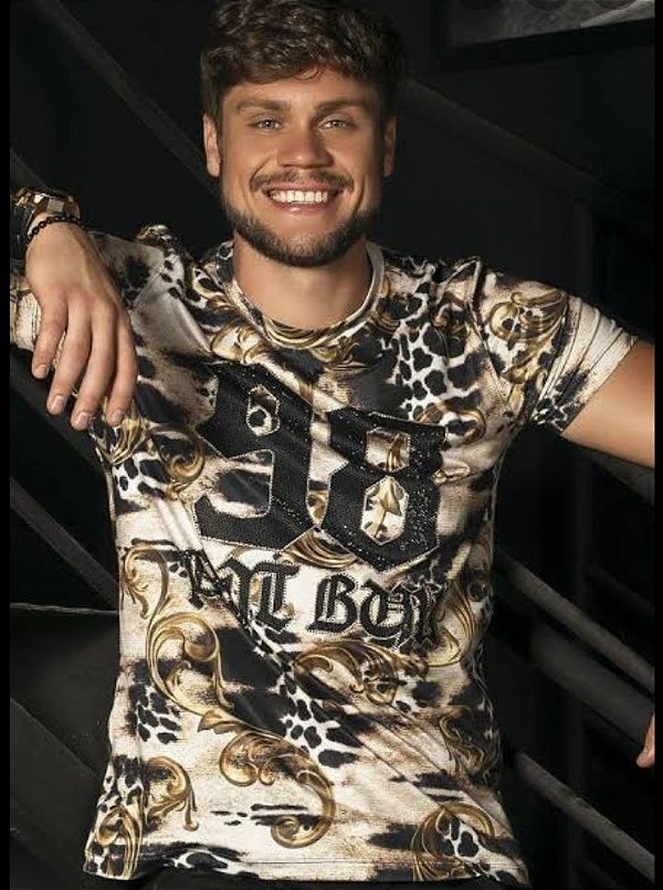 Camiseta Gola O Pit Bull Jeans