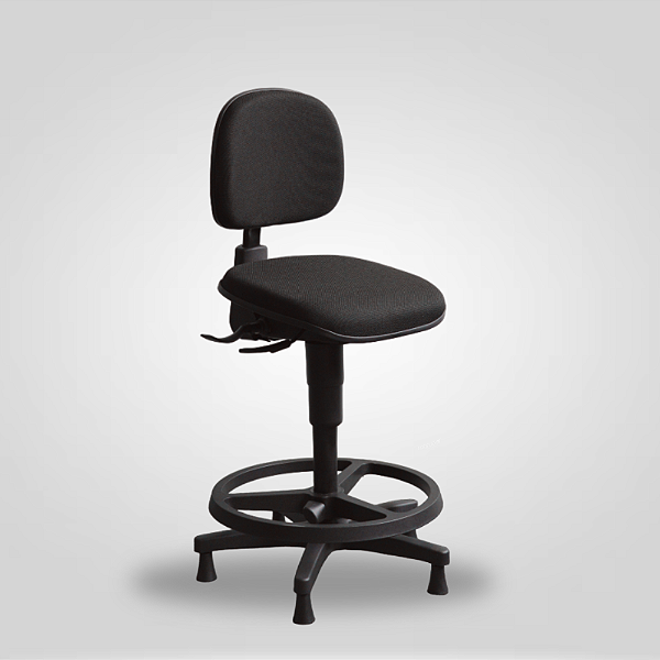 Banco Semi-Sentado com Encosto Ergonômico e Aro PRO