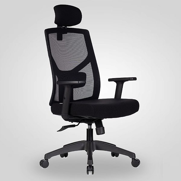 Cadeira de Escritório Ergonômica Nr17 Vértice Presidente preta