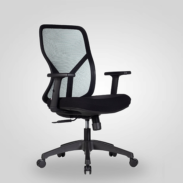 Cadeira de Escritório Ergonômica Nr17 Lina Diretor Preta