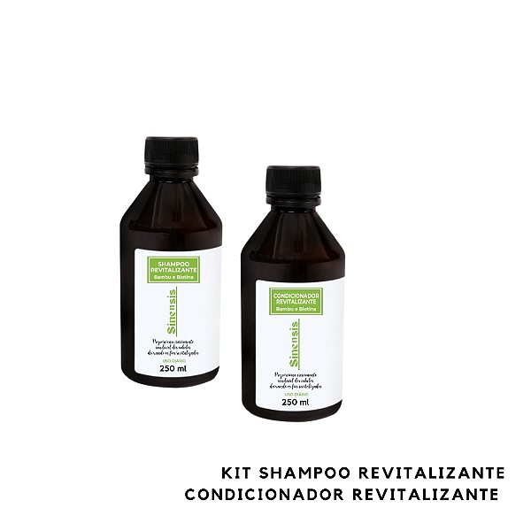 Kit Shampoo Revitalizante +Condicionador Revitalizante