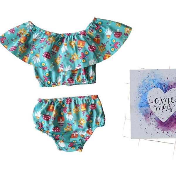 Biquíni Ciganinha 2 peças doce