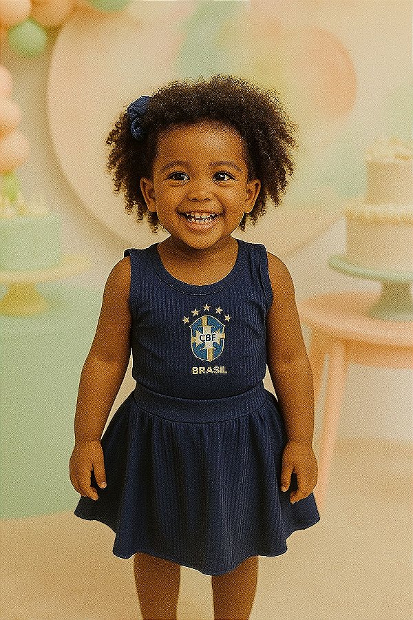 Conjunto Menina Brasil