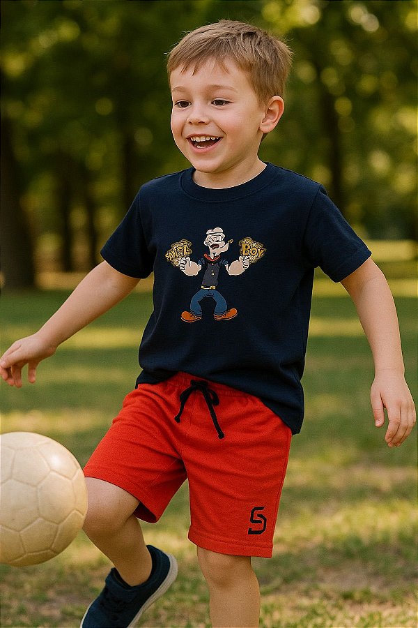 Conjunto Menino Modinha Popai