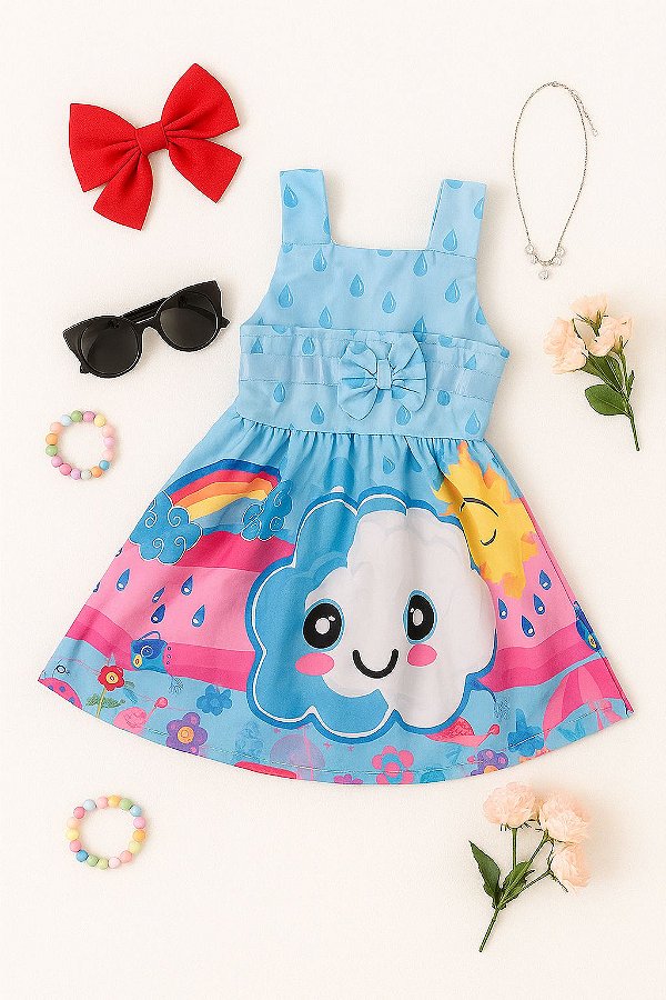 Vestido de Festa Chuvas de benção