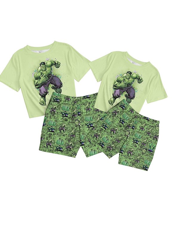 Kit Pijama Pai e filho huck