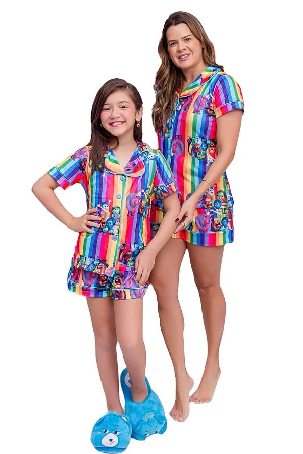 Pijama Americano Feminino Divertidamente