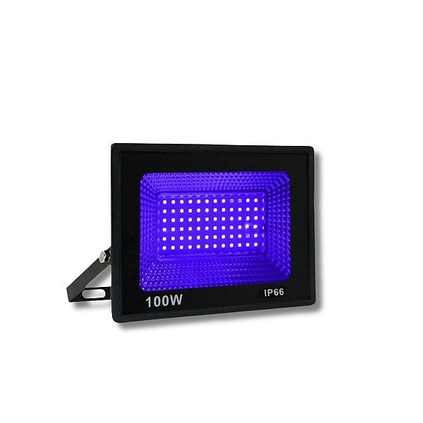Refletor 100w Luz Negra