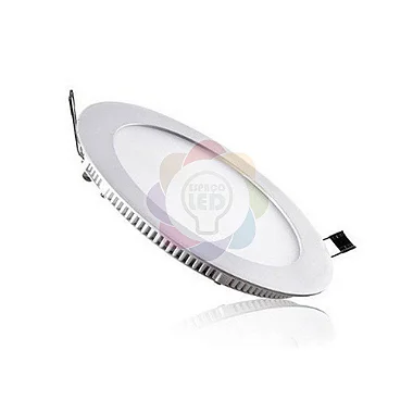 Plafon Led 18w Embutir Redondo Branco Neutro