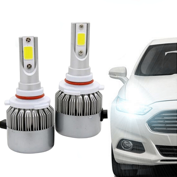 Lâmpada Automotiva Para Farol HB3/HB10 Branca Fria - Par