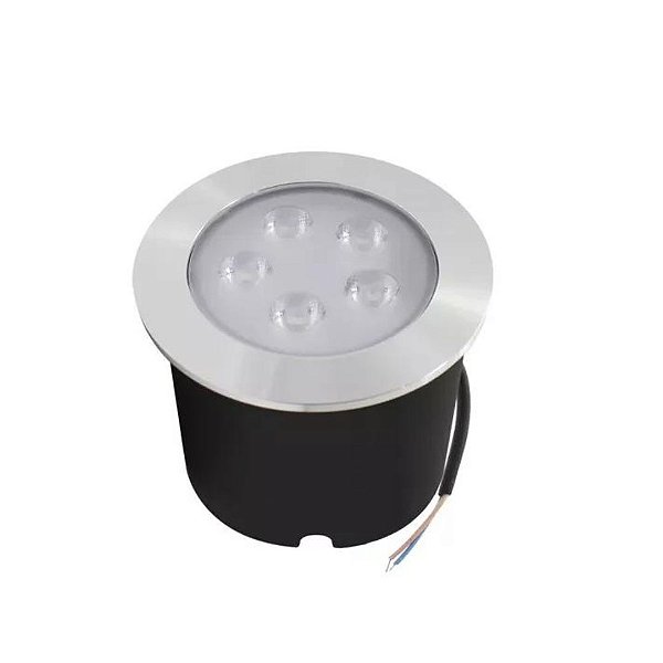 Balizador de Chão Branco Frio 5w