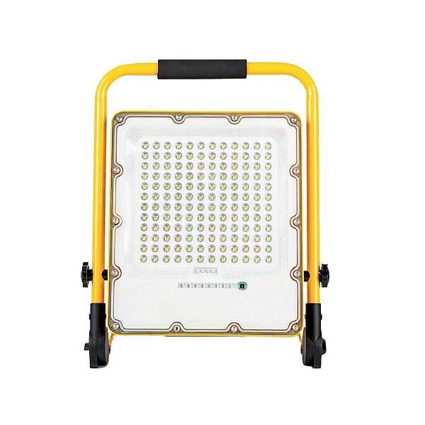 Refletor Holofote Led C/ Bateria Recarregável Portátil 500w
