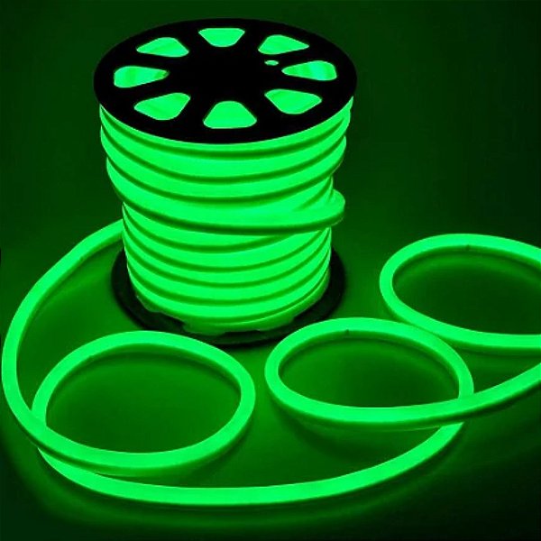 Mangueira NEON de Led VERDE O METRO