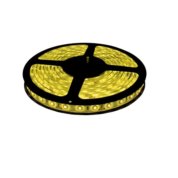 Fita de LED 5050 com 5 Metros Branco Quente 24v
